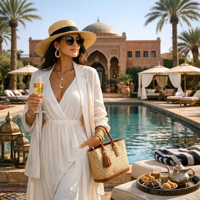 Voyager avec style lors d’un séjour all inclusive à Marrakech