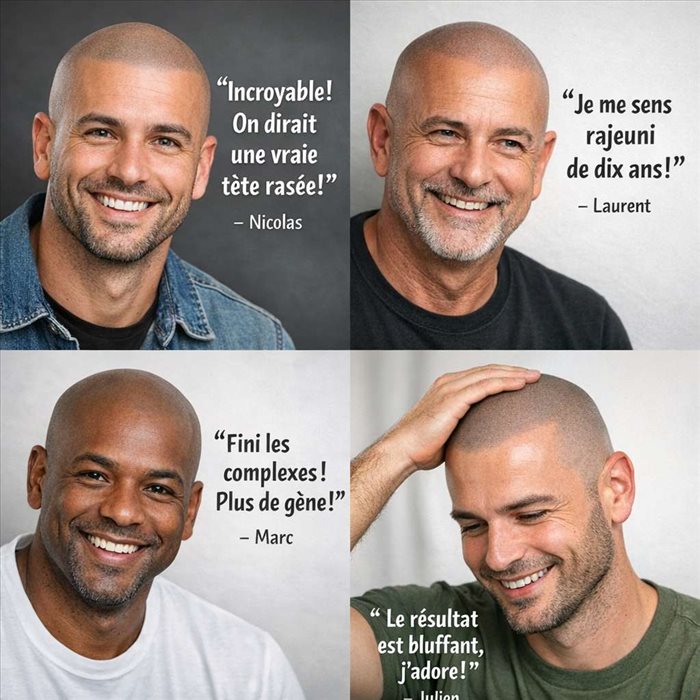 Tricopigmentation Bordeaux : que pensent les clients après un effet crâne rasé ?