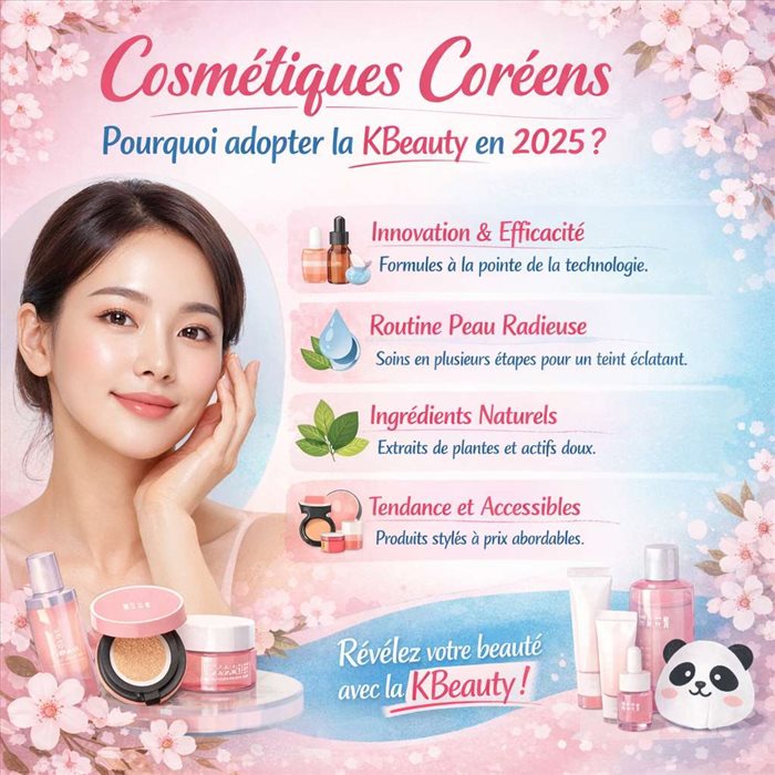 Cosmétiques coréens : pourquoi adopter la K-Beauty en 2025 ?