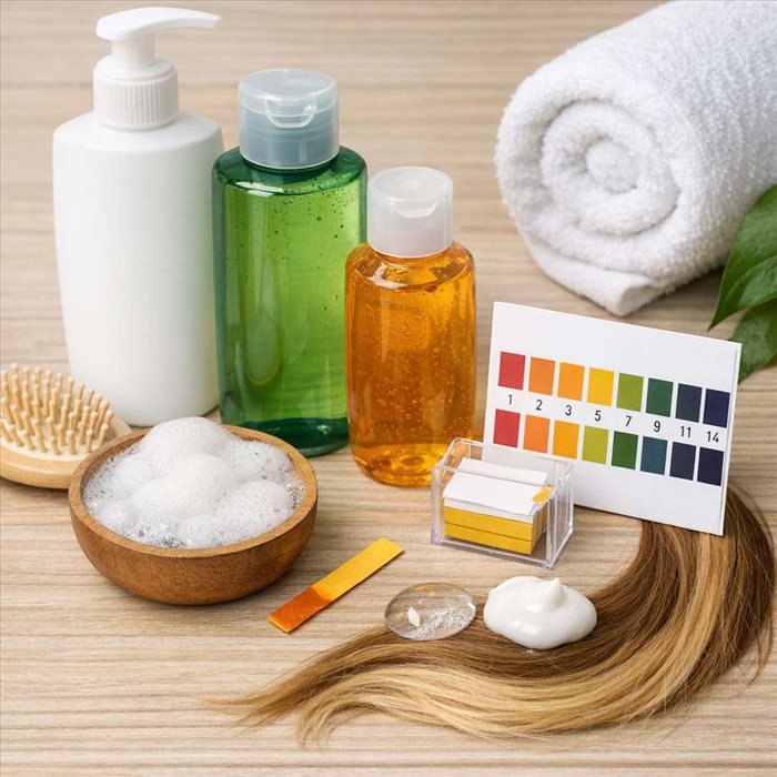 pH d’un shampoing : effet sur les cheveux et le cuir chevelu