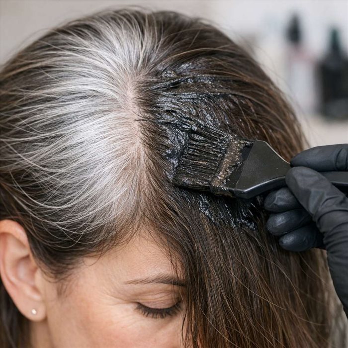 Pourquoi les cheveux blancs résistent-ils à la coloration ?