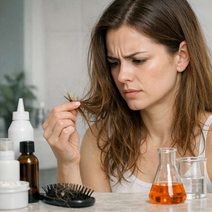 Casse chimique des cheveux : causes, signes et solutions