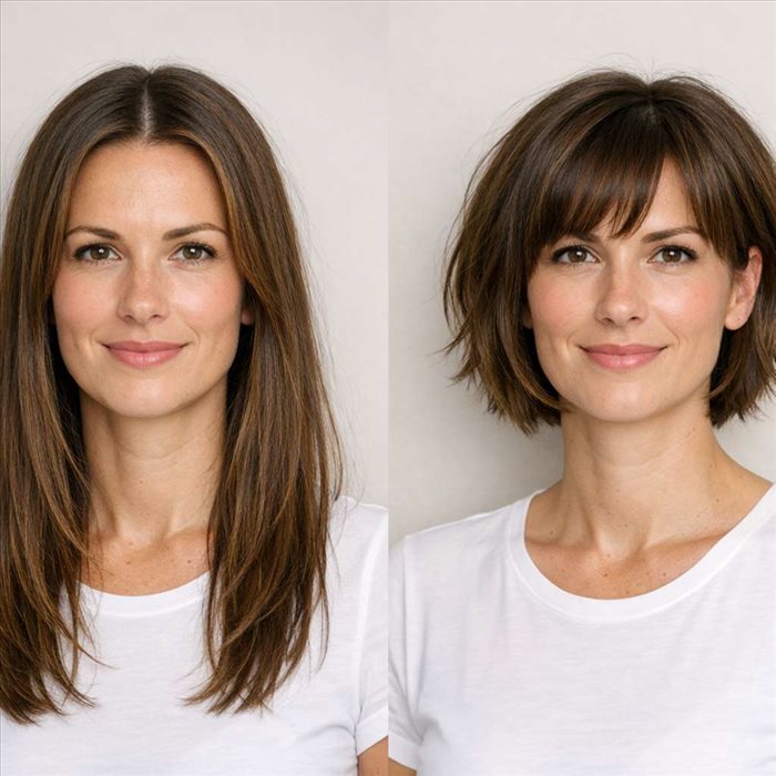 Quelle coupe femme pour visage rectangulaire ? Guide SEO