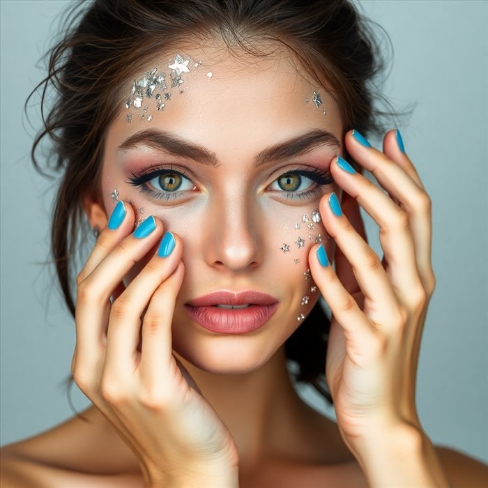 Maquillage Halloween : Astuces avec des Strass Éblouissants