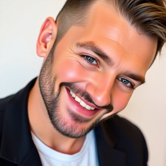 Maquillage réussi : astuces pour barbus élégants